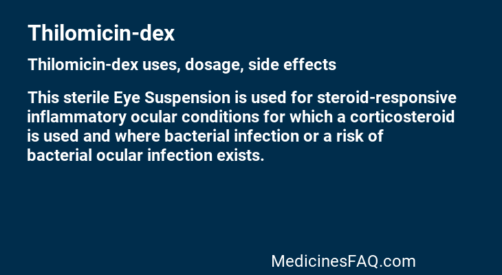 Thilomicin-dex