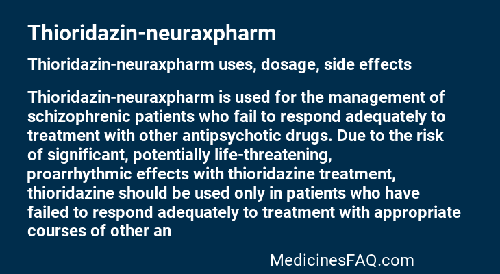 Thioridazin-neuraxpharm