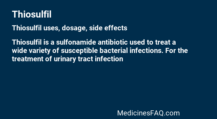 Thiosulfil