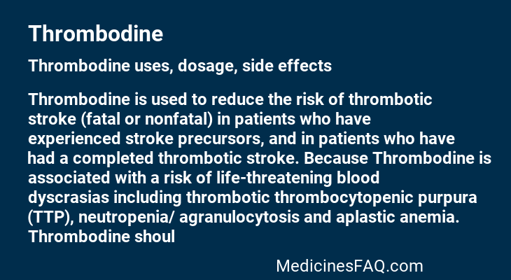 Thrombodine