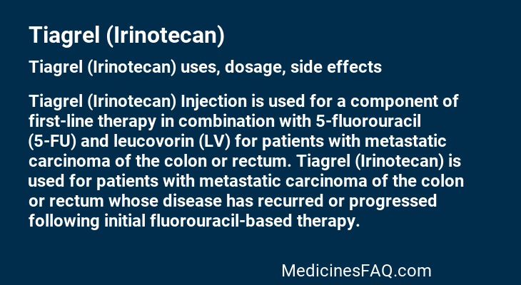 Tiagrel (Irinotecan)