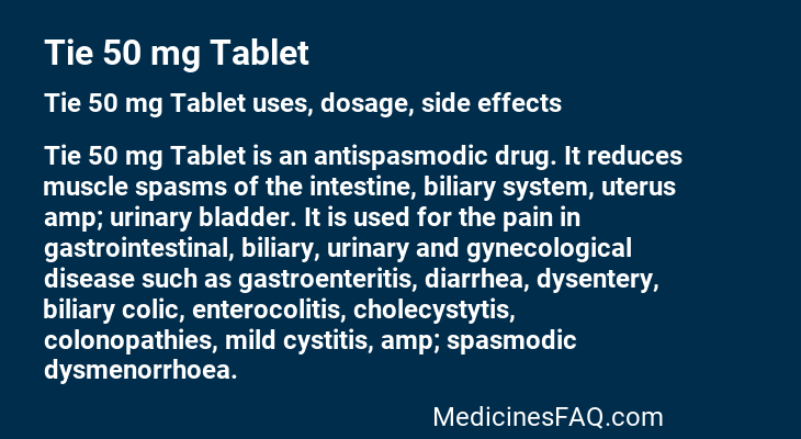 Tie 50 mg Tablet