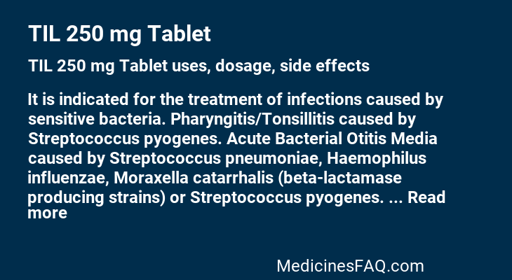 TIL 250 mg Tablet