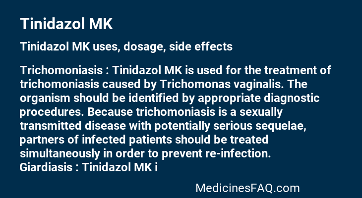 Tinidazol MK