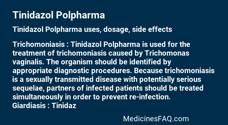 Tinidazol Polpharma