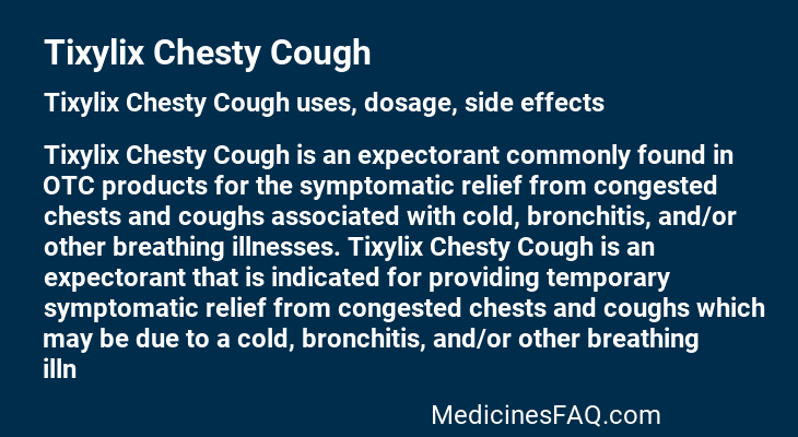 Tixylix Chesty Cough