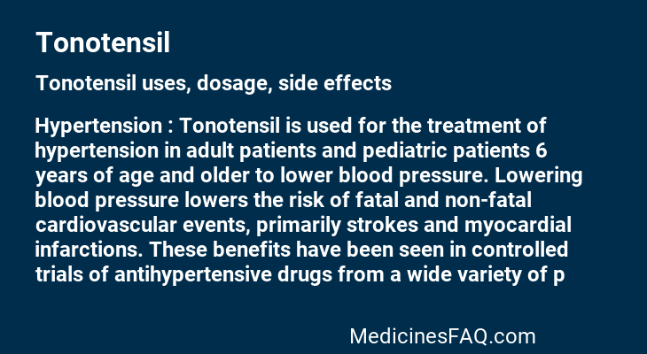 Tonotensil