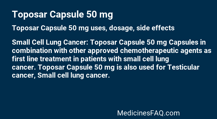 Toposar Capsule 50 mg