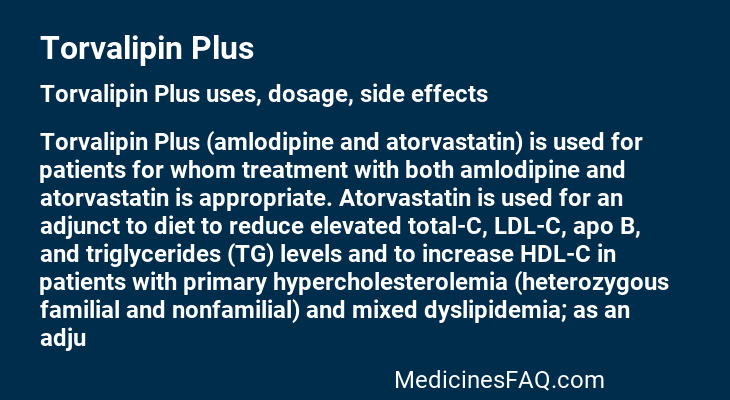 Torvalipin Plus