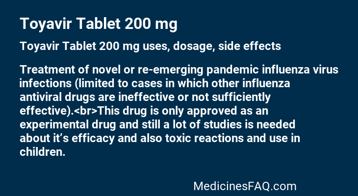 Toyavir Tablet 200 mg