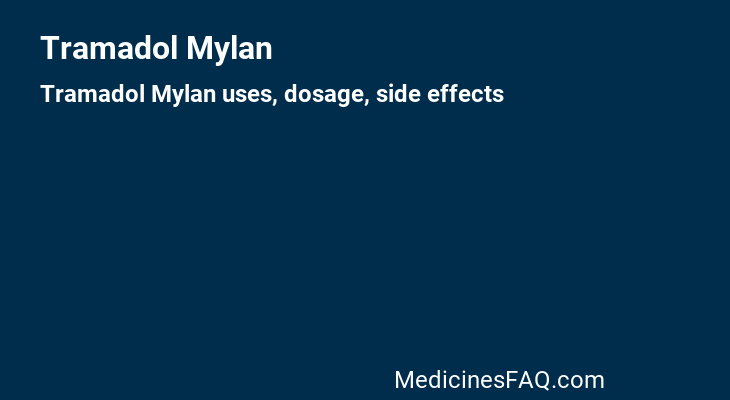 Tramadol Mylan