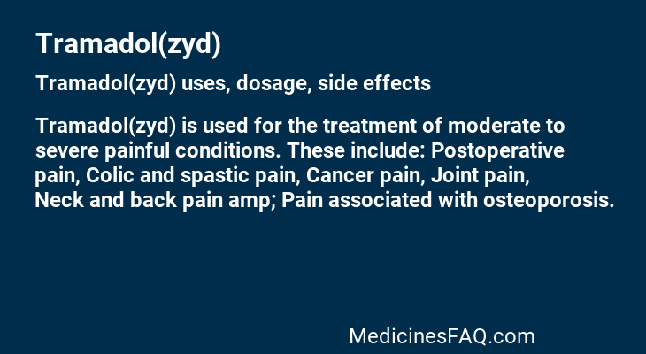 Tramadol(zyd)