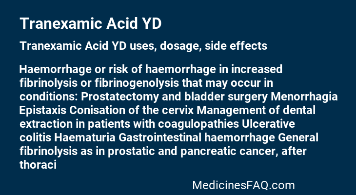 Tranexamic Acid YD