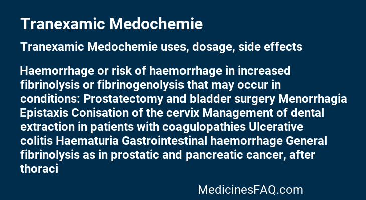 Tranexamic Medochemie