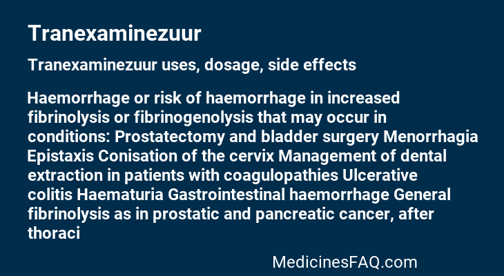 Tranexaminezuur