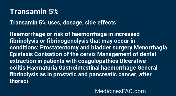 Transamin 5%