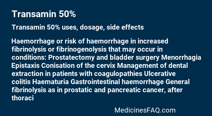 Transamin 50%