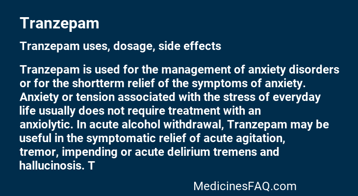 Tranzepam