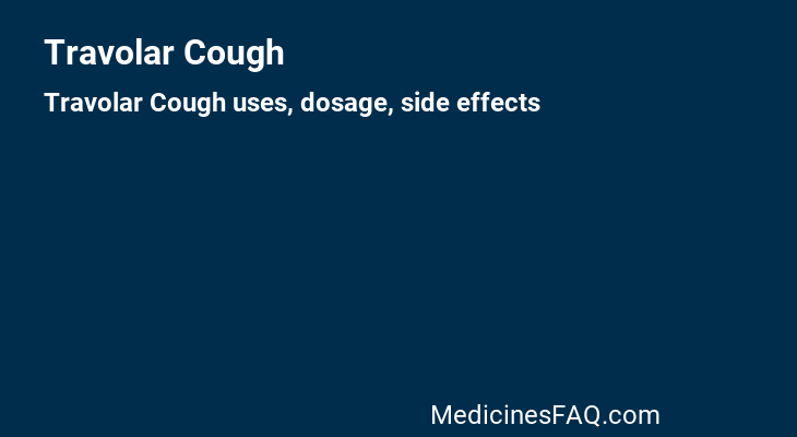 Travolar Cough