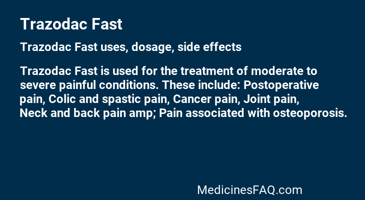 Trazodac Fast