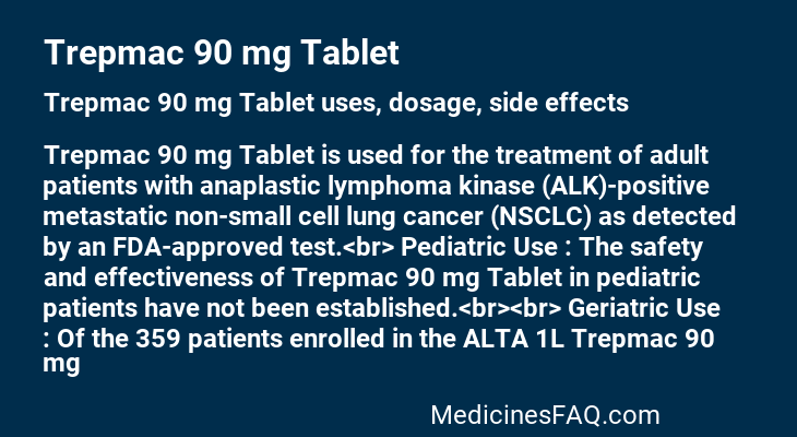 Trepmac 90 mg Tablet