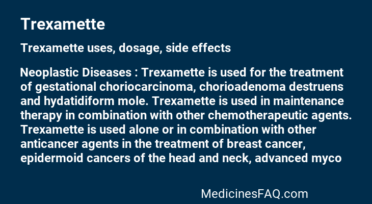 Trexamette