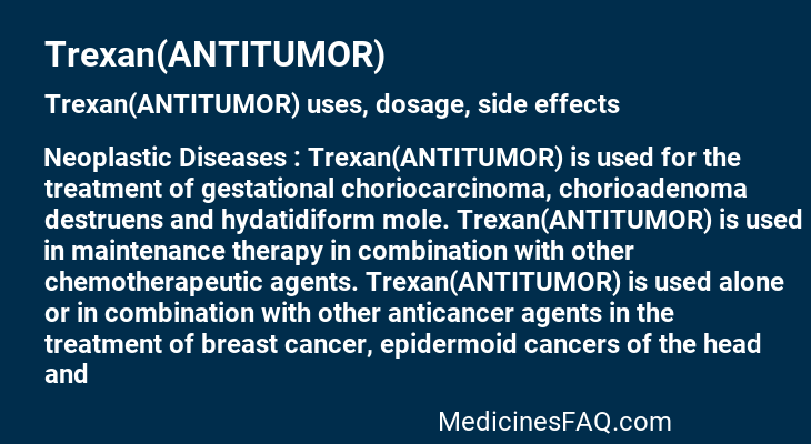 Trexan(ANTITUMOR)