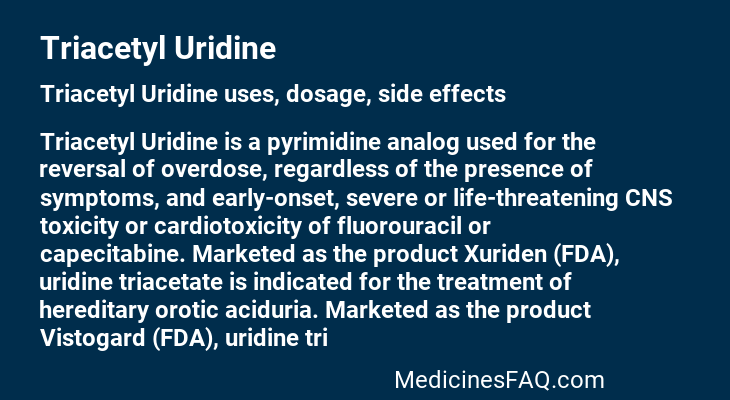 Triacetyl Uridine