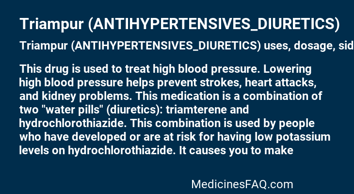 Triampur (ANTIHYPERTENSIVES_DIURETICS)