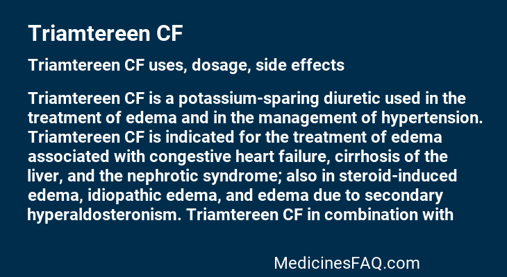 Triamtereen CF