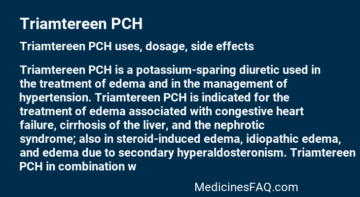 Triamtereen PCH