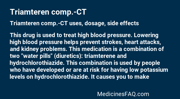 Triamteren comp.-CT