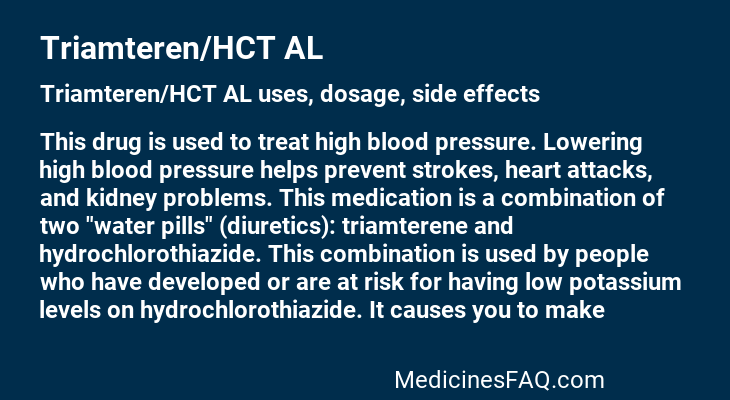 Triamteren/HCT AL