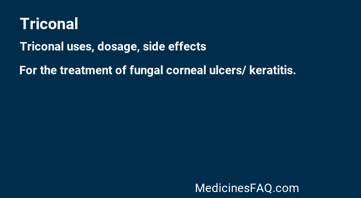 Triconal