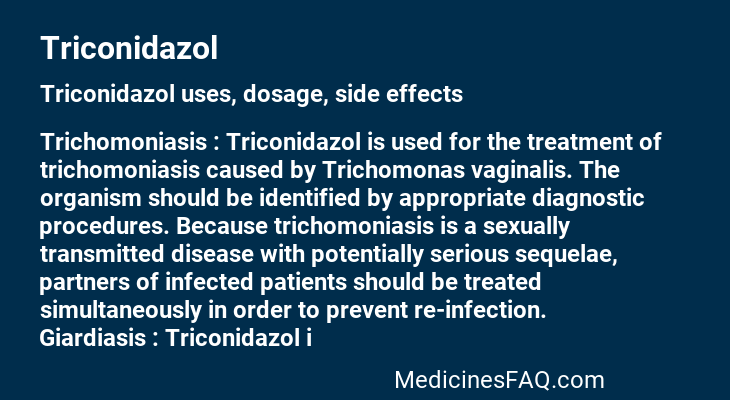 Triconidazol