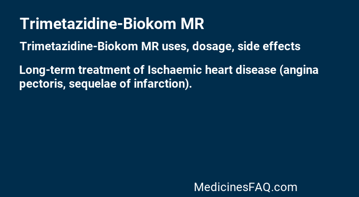 Trimetazidine-Biokom MR