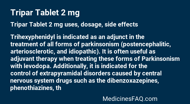 Tripar Tablet 2 mg