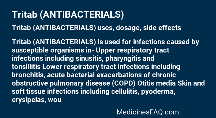 Tritab (ANTIBACTERIALS)