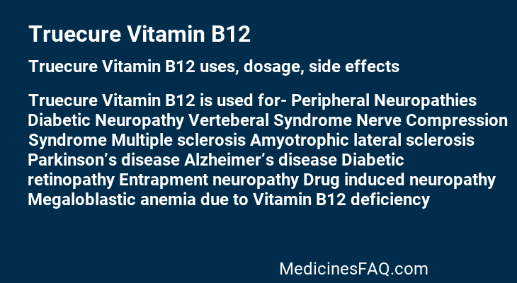 Truecure Vitamin B12