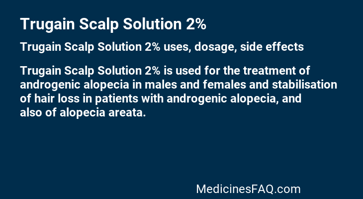 Trugain Scalp Solution 2%