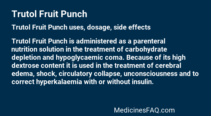 Trutol Fruit Punch