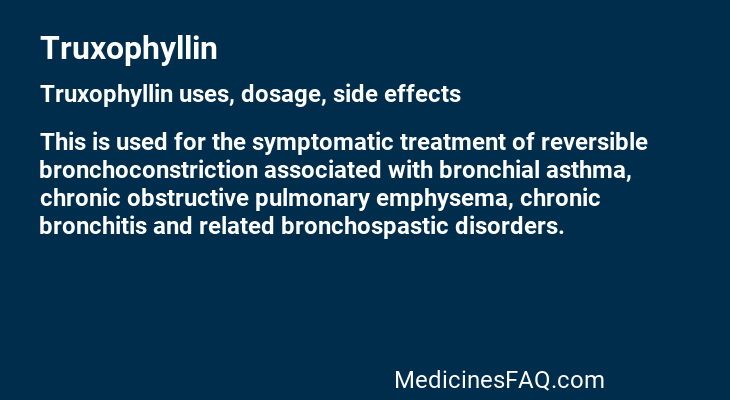 Truxophyllin