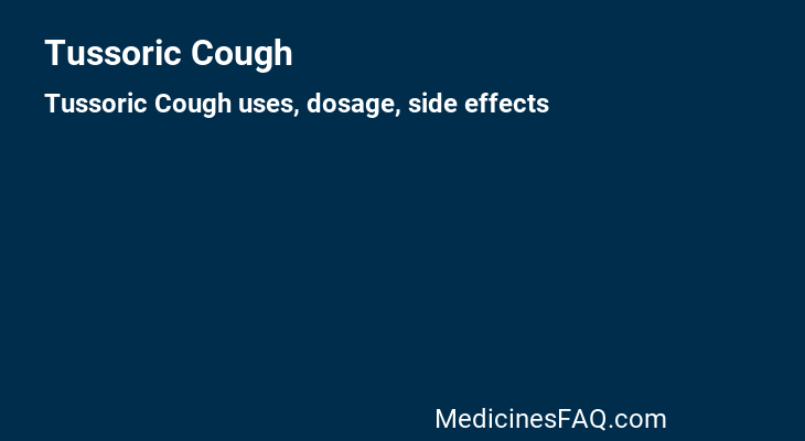 Tussoric Cough