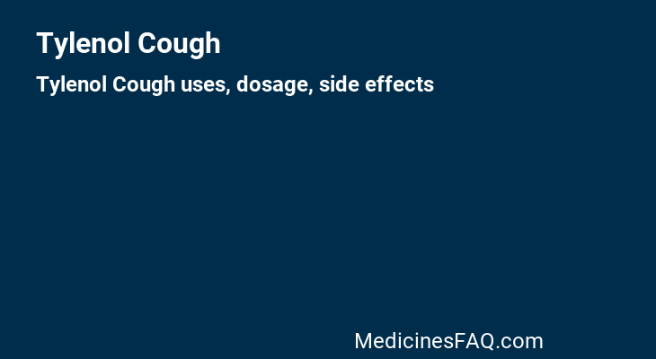 Tylenol Cough