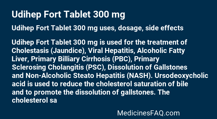 Udihep Fort Tablet 300 mg