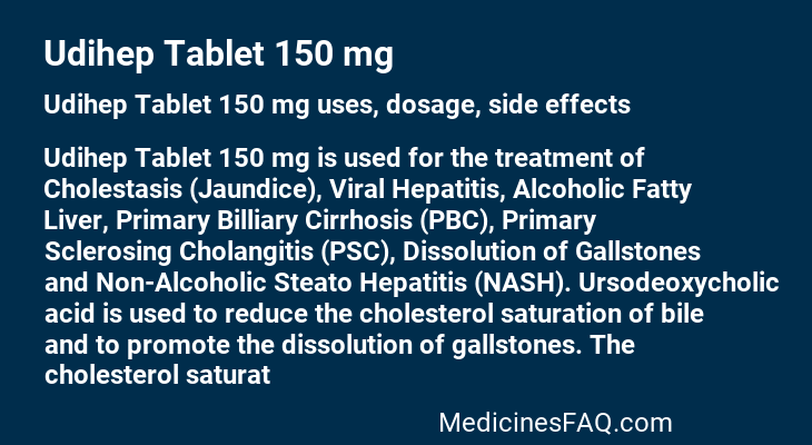 Udihep Tablet 150 mg