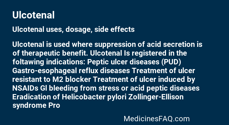 Ulcotenal