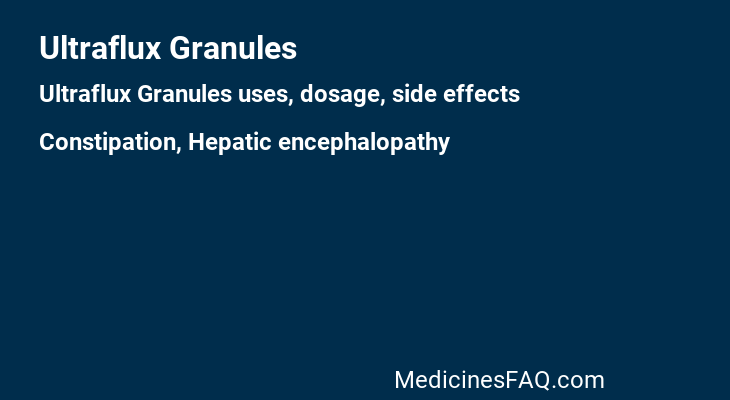Ultraflux Granules
