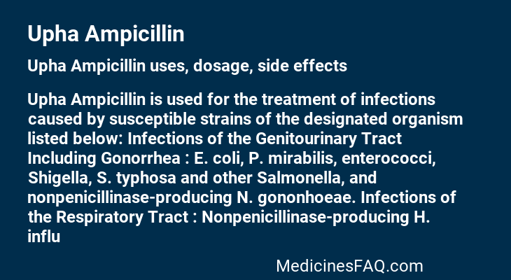 Upha Ampicillin