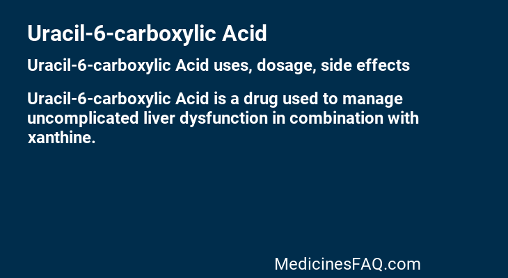 Uracil-6-carboxylic Acid